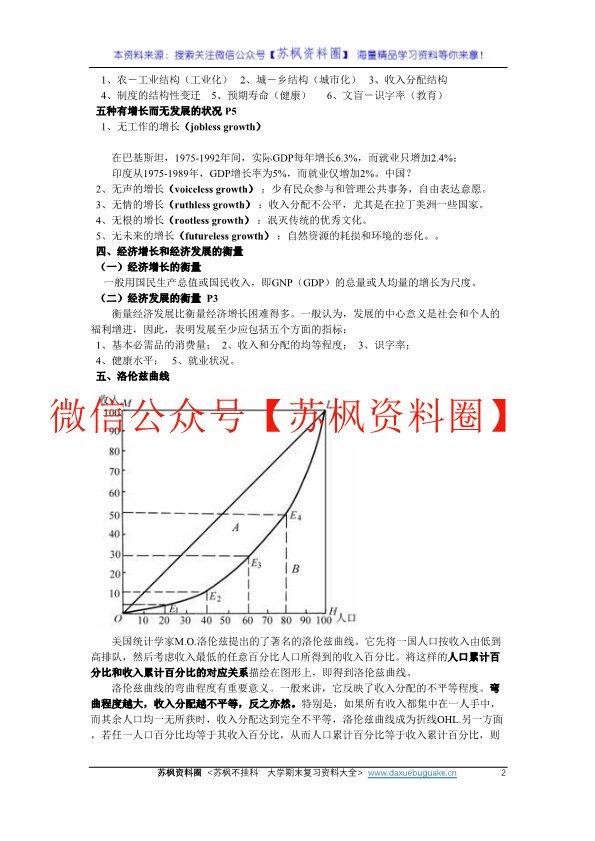 发展经济学